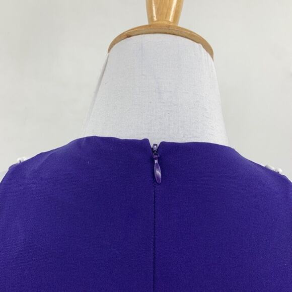 Soft Surroundings Dress Womens PS Small Petite Vibrant Purple Beaded Halter Maxi - Picture 8 of 16